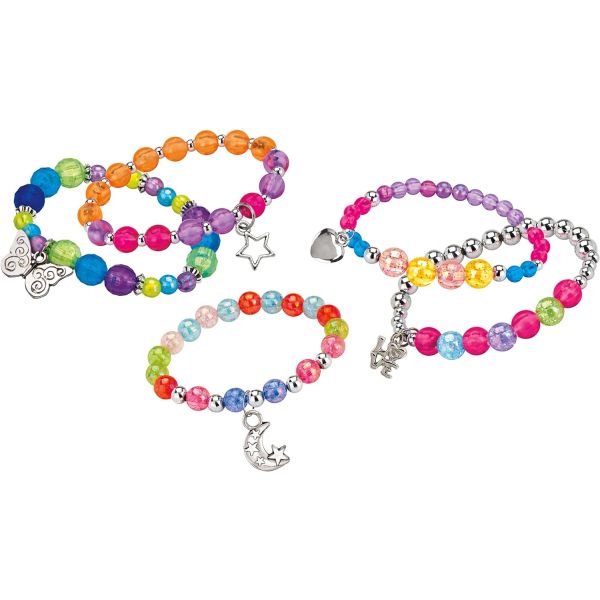 شيمر اند سباركل أساور خرز بحلية متألقة الخرز والاكسسوارات Shimmer N Sparkle