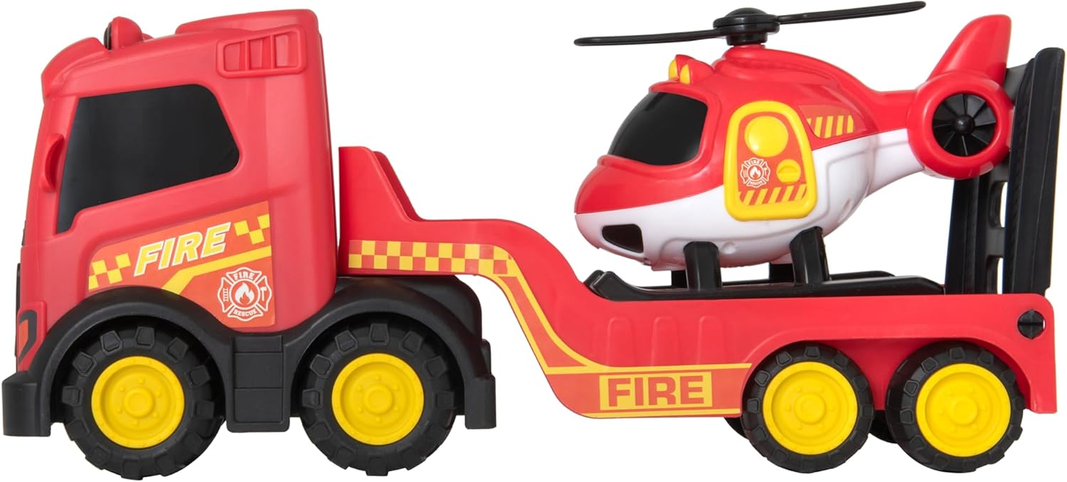 تيمستيرز شاحنة نقل اطفاء مركبات الأطفال Teamsterz