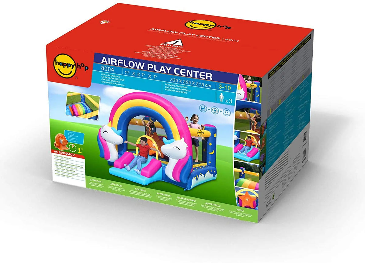 هابي هوب نطاطة يونيكورن مع زحليقة النطاطات Happy Hop