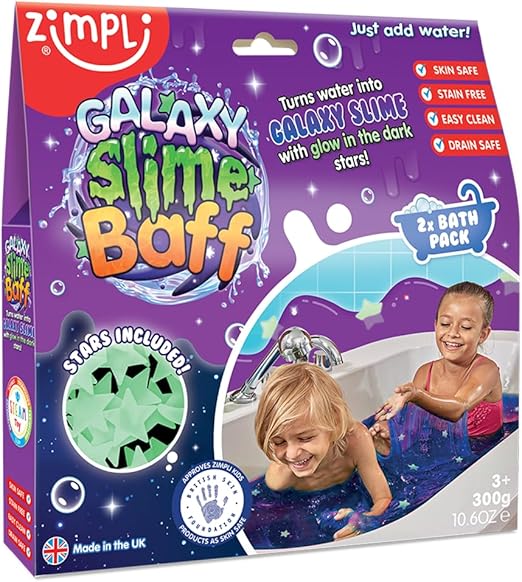 زيمبلي كيدز سلايم باف متوهجة في الظلام سلايم Zimpli Kids