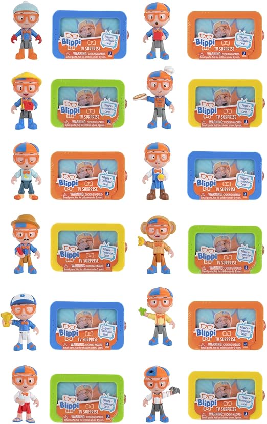 مجسمات بلبي اشكال متنوعه شخصيات كرتونية Blippi