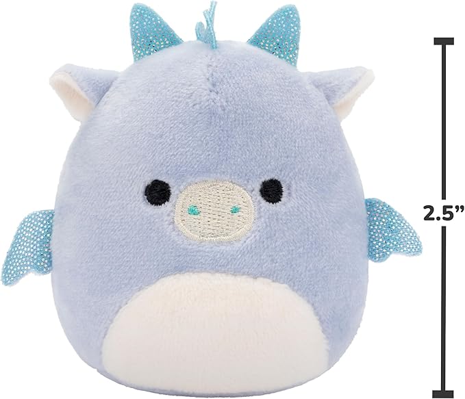 سكويش مالوز دمى ميكرومالو 6 قطع الالعاب القطنية Squishmallows