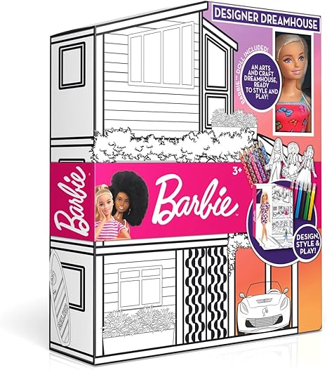 باربي ديزاينر دريم هاوس مع دمية دمية مع اكسسوارات Barbie