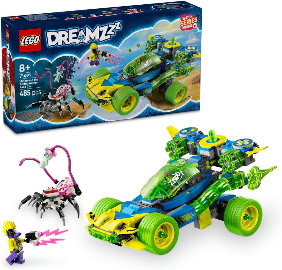 ليجو 71491 ماتيو وسيارة سباق مكعبات التركيب LEGO