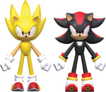 فليكس فيجز مجسم سونيك 4 قطع اشكال متنوعة مجسمات الشخصيات Flexfigs