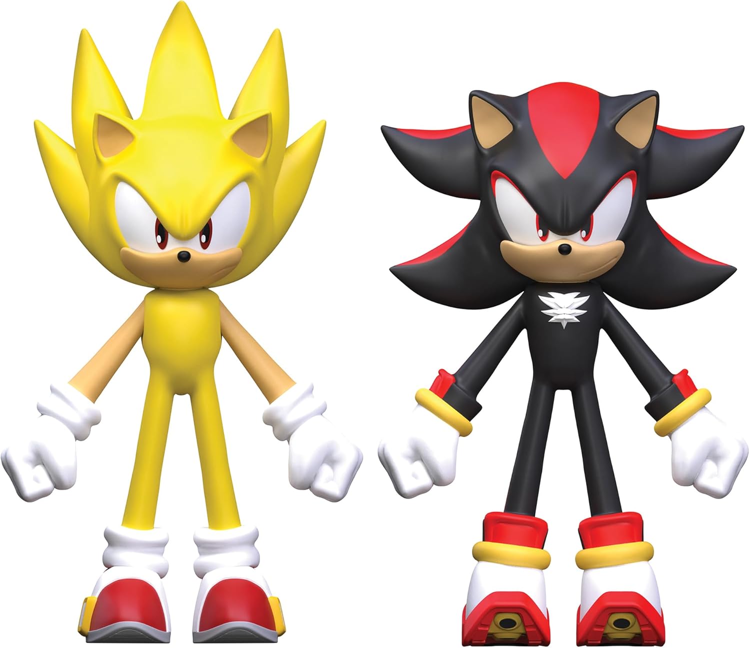 فليكس فيجز مجسم سونيك 4 قطع اشكال متنوعة مجسمات الشخصيات Flexfigs