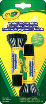 كرايولا أعواد غراء قابلة للغسل قطعتين رسم و تلوين Crayola