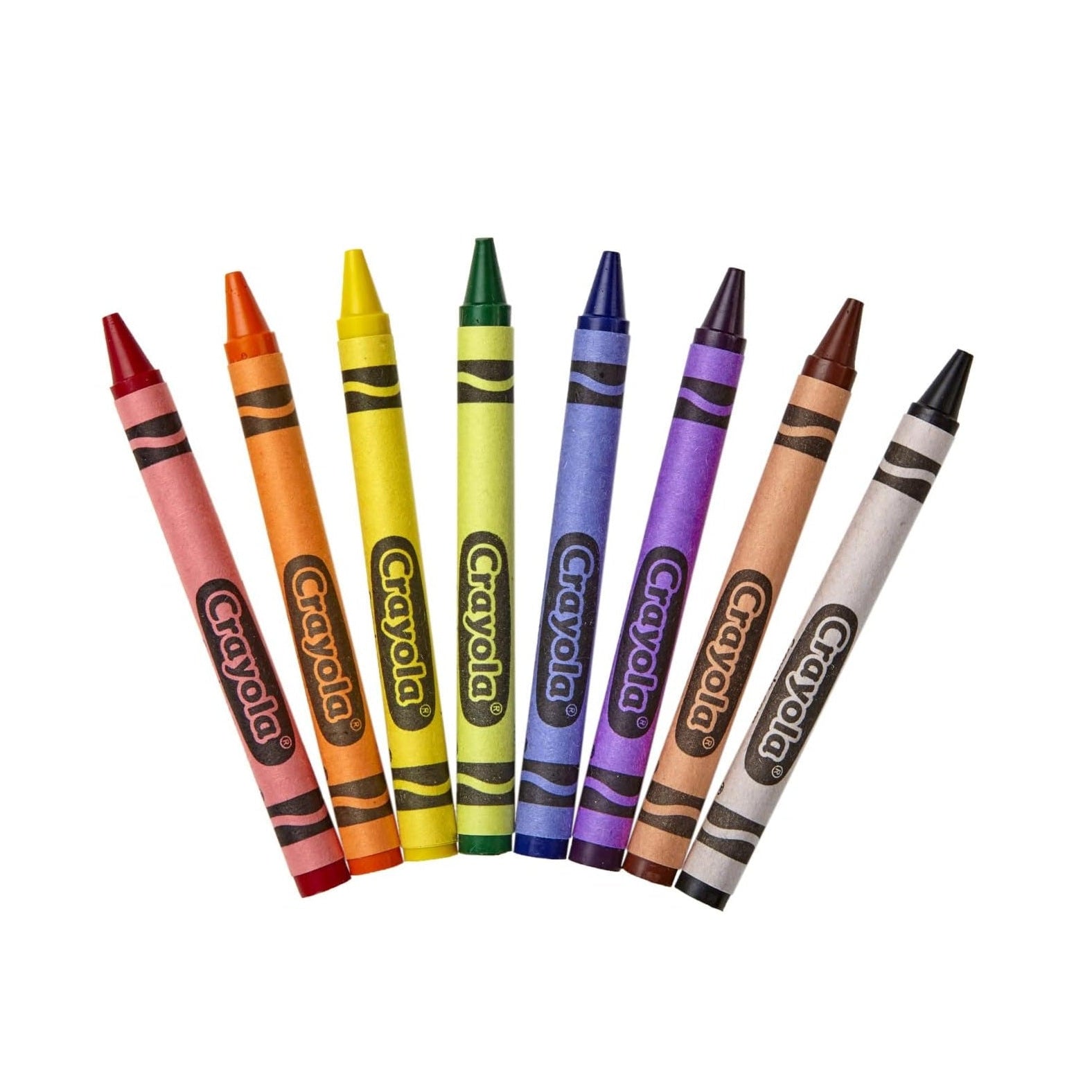 كرايولا أقلام تلوين كلاسيك 8 ألوان رسم و تلوين Crayola