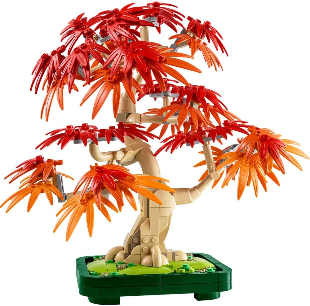 ليجو 10349 بوتانيكال شجرة بونساي القيقب الأحمر مكعبات التركيب LEGO