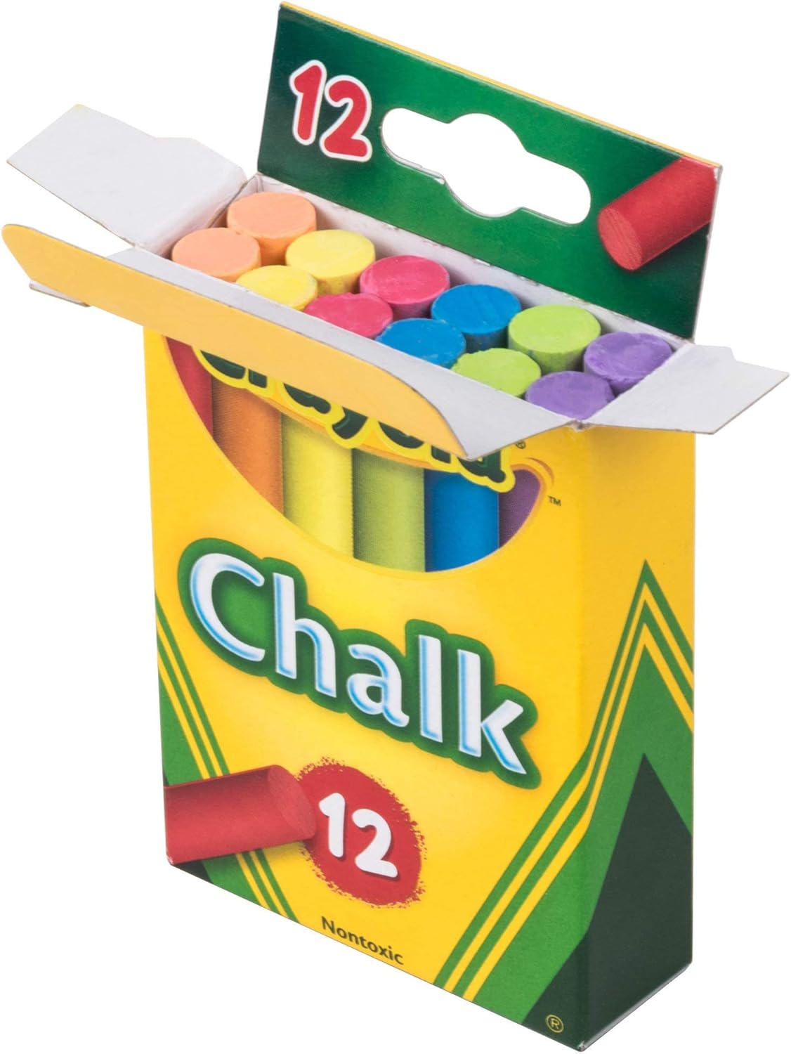 كرايولا أعواد طباشير غير سامة 12 قطعة رسم و تلوين Crayola