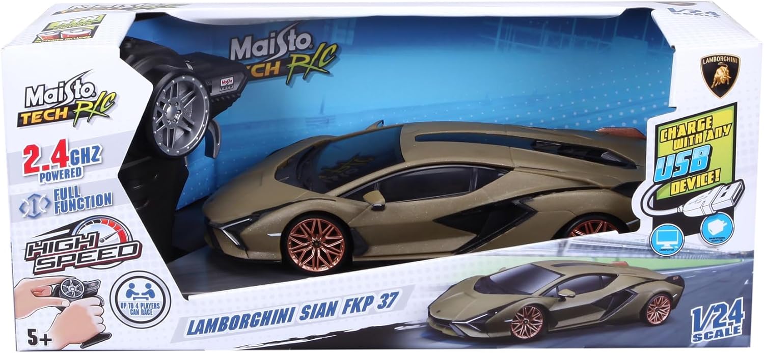 مايستو سياره لامبورجيني سيان ريموت كنترول السيارات ريموت كنترول Maisto