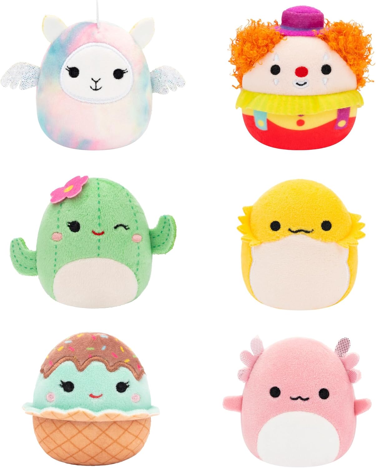 سكويش مالوز مجسم 6 قطع الالعاب القطنية Squishmallows