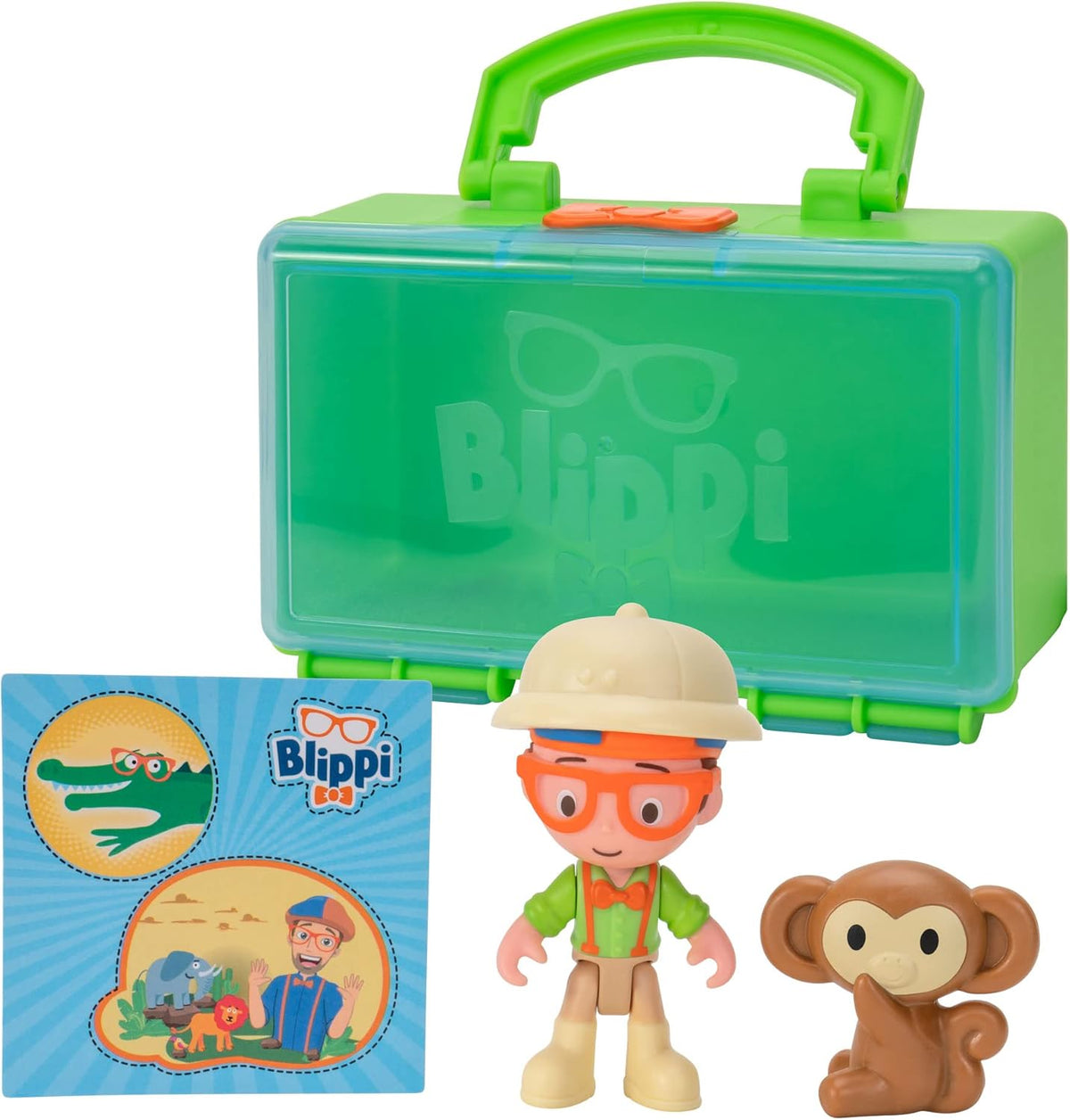 بلبي صندوق غداء اخضر التسوق والوظائف Blippi