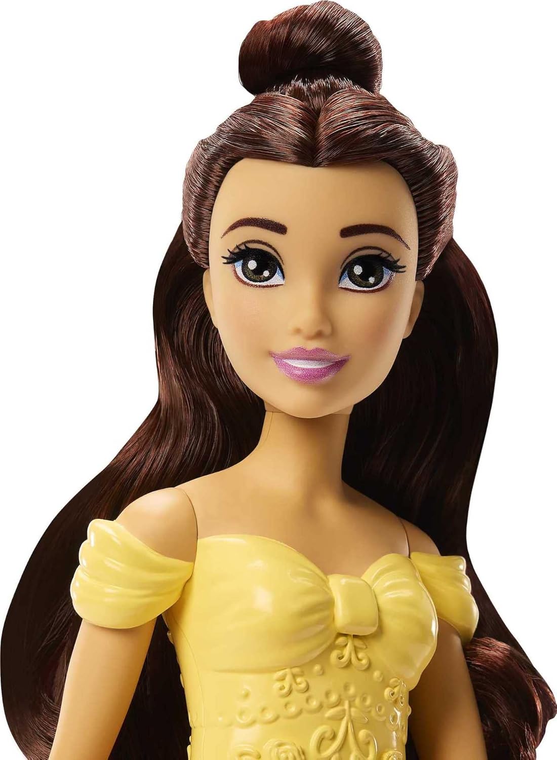ديزني برينسس دمية الاميرة بيل مع عريية كيك دمية مع اكسسوارات Disney