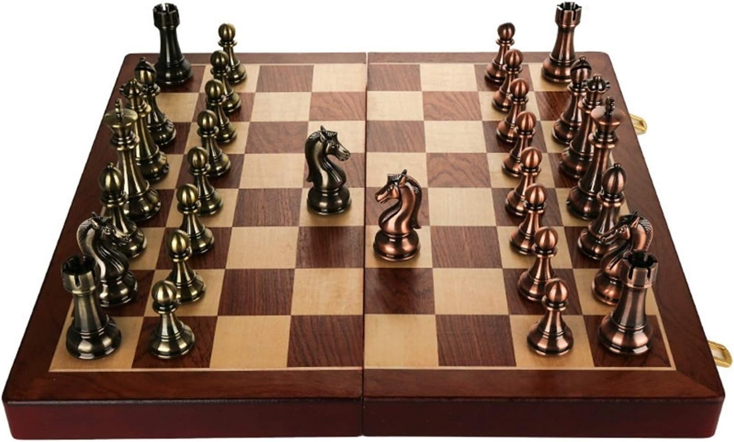 لعبة شطرنج معدنية فخمة العاب لوحية LOCAL