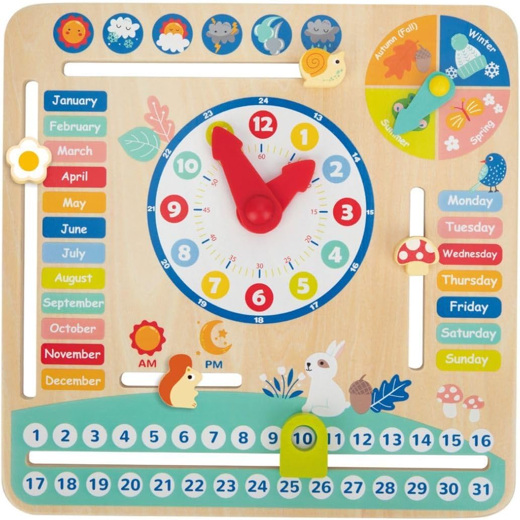 توكي توي لعبة التقويم ماي كاليندر تعليمي تفاعلي Tooky Toy