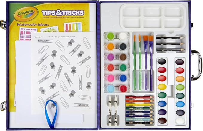 كرايولا حافظة حامل لوحات رسم رسم و تلوين Crayola