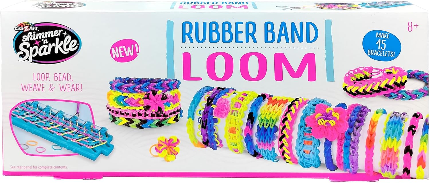 شيمر اند سباركل نول الشريط المطاطي الخرز والاكسسوارات Shimmer N Sparkle