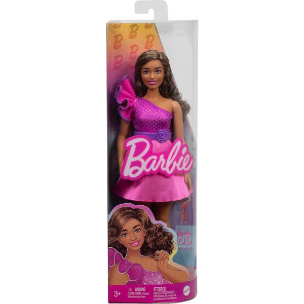 باربي دمية فستان الوردي اللامع دمى الشخصيات Barbie