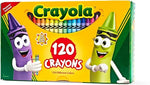 كرايولا اقلام تلوين 120 قلم تلوين رسم و تلوين Crayola