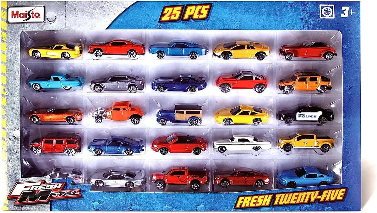 مايستو سيارة لعب معدنية 25 قطعة سيارات داي كاست Maisto