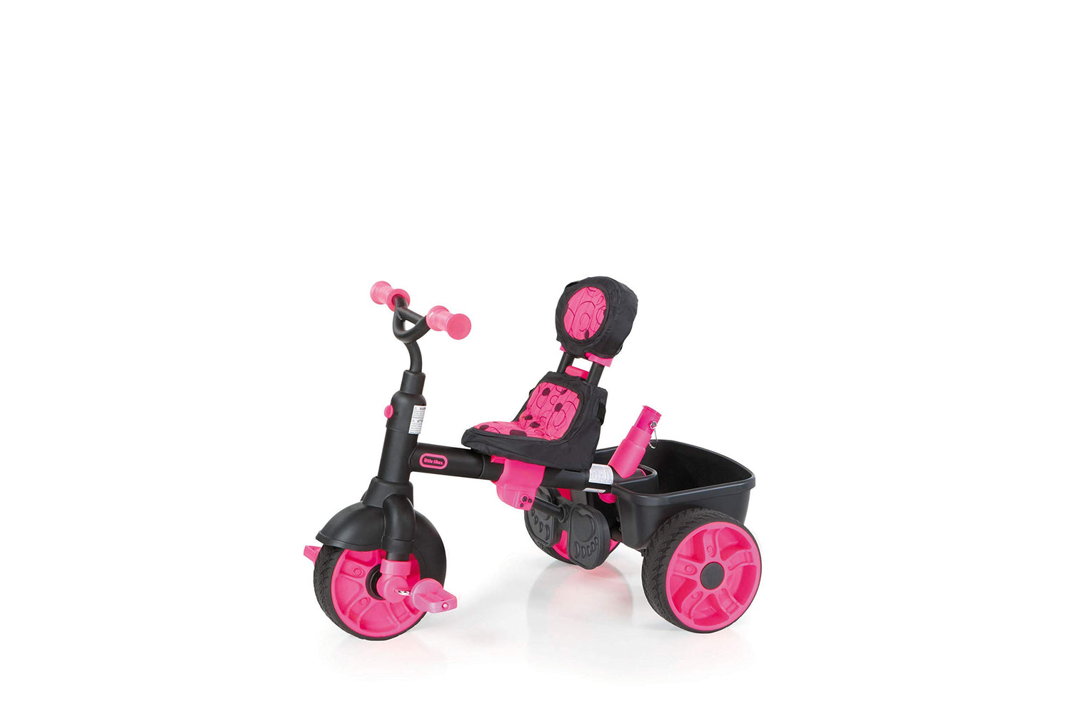 ليتل تايكس عربة أطفال 4 في 1 باللون الوردي دراجة 3 عجل Little Tikes