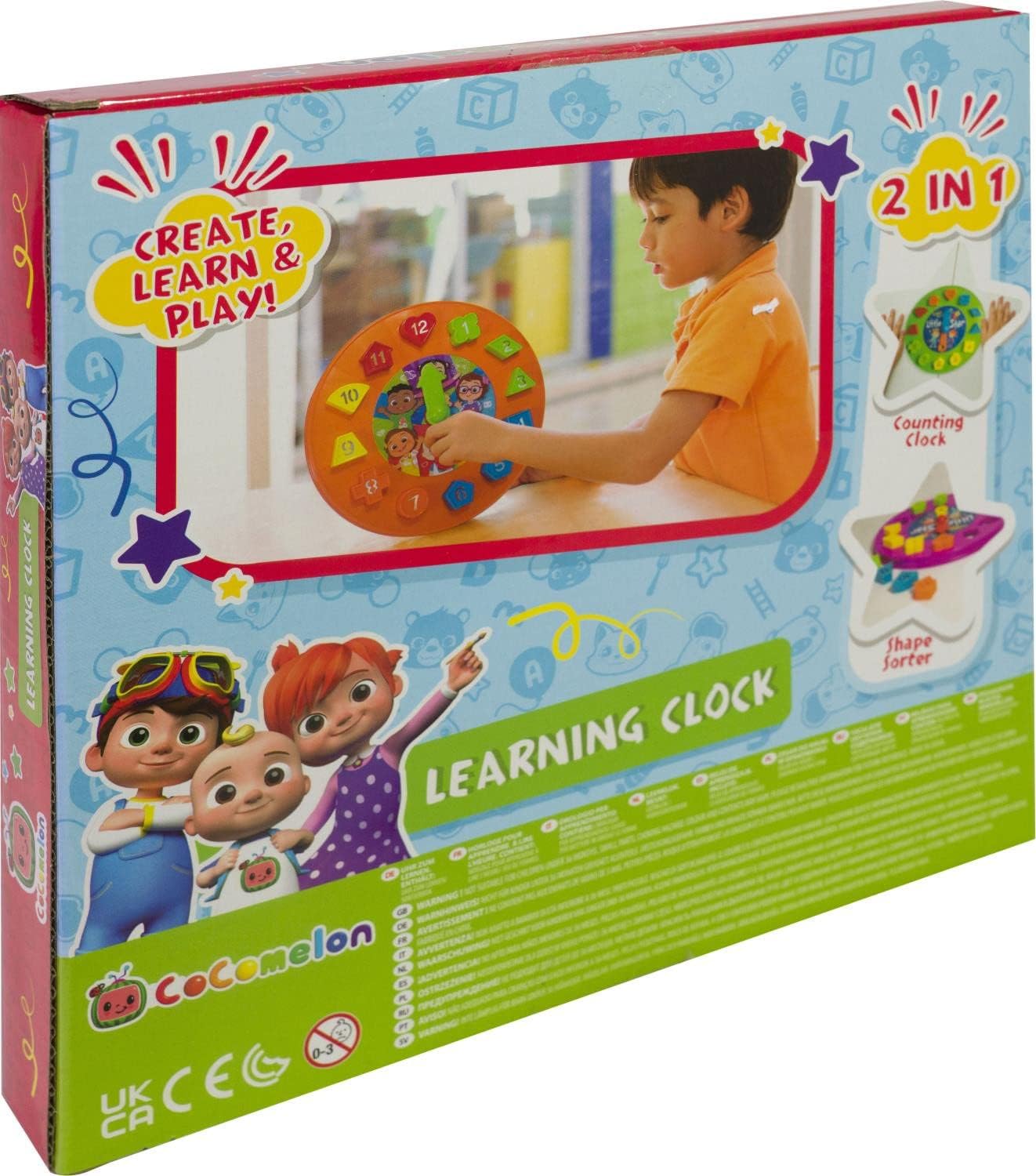 كوكوميلون ساعة تعليمية تعليمي تفاعلي CoComelon