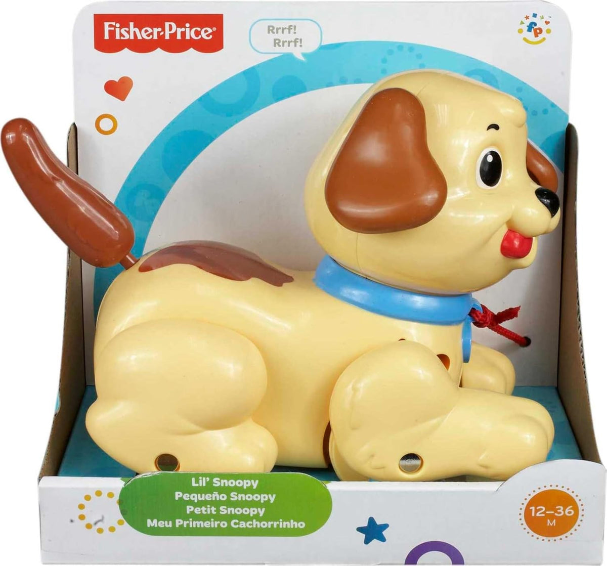 فيشر برايس الجرو سنوبي قابل للسحب مواليد تفاعلي Fisher-Price