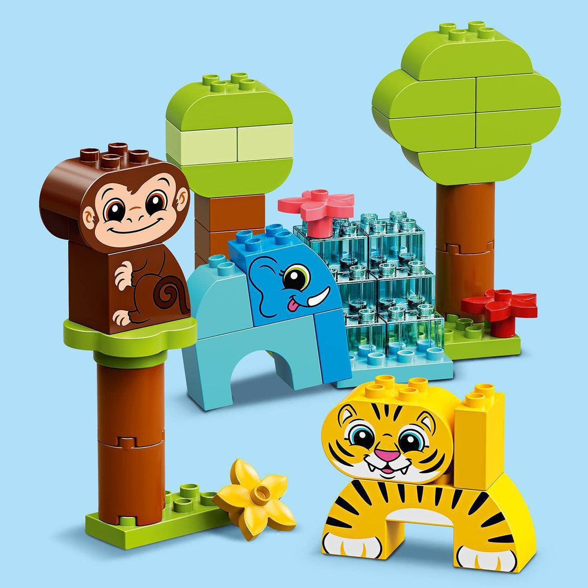 ليجو مكعبات بناء كلاسيكية بتصميم حيوانات مكعبات التركيب LEGO