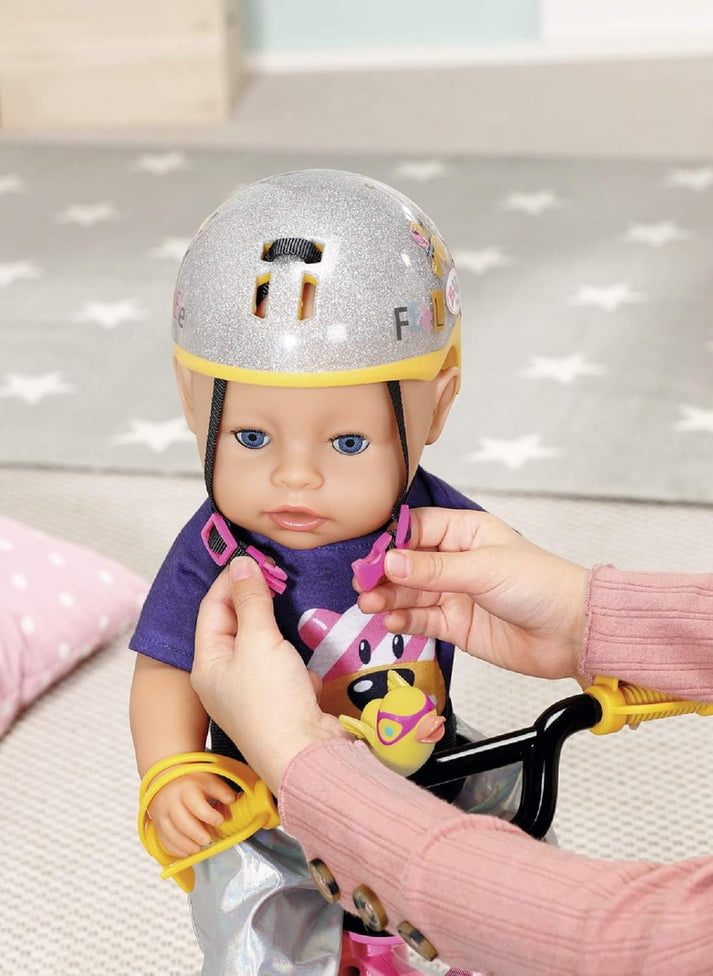 بيبي بورن خوذة دراجة اكسسوارت الدمى Baby Born