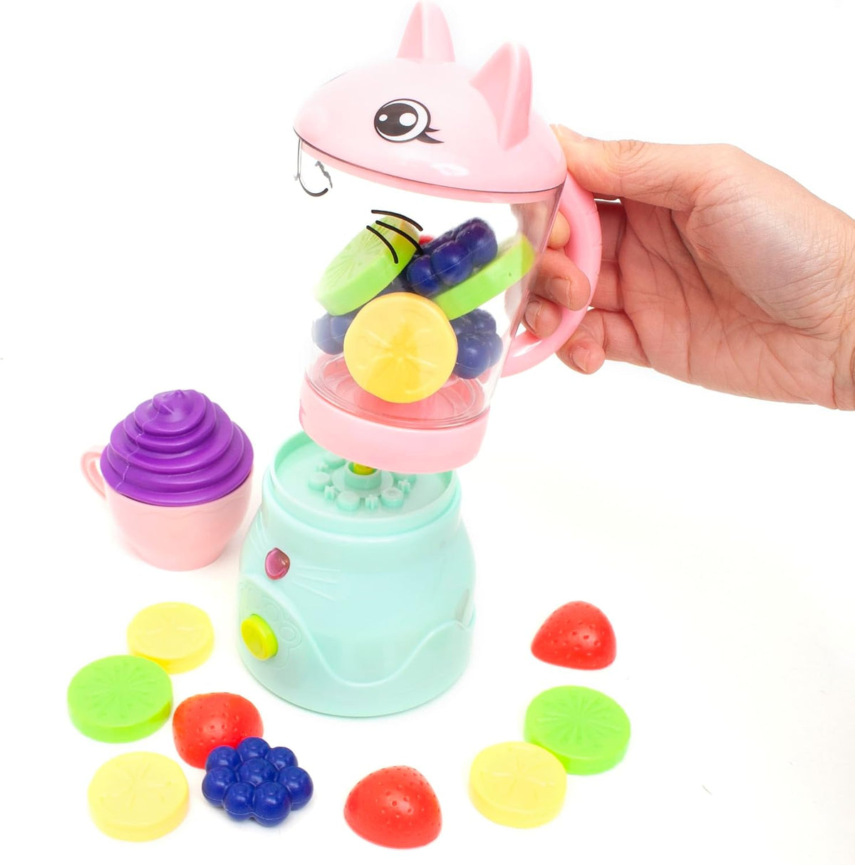 زو تروب خلاط القطة مع الكثير من الملحقات ألعاب المطابخ ZOO TROOP