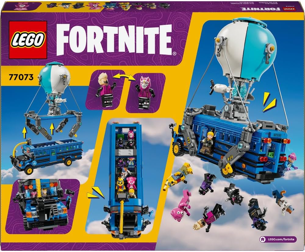 ليجو 77073 فورتنايت حافلة معركة فورتنايت مكعبات التركيب LEGO
