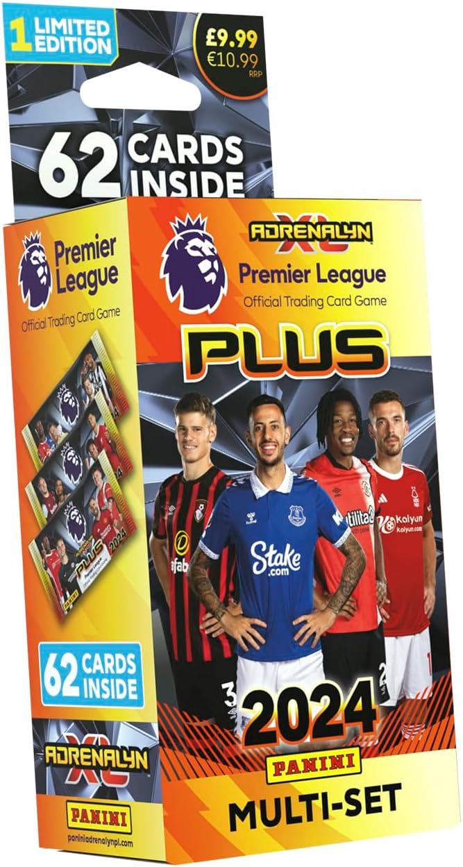 كروت كرة القدم الدوري الانجليزي الممتاز ادرينالين 2024 العاب البطاقات Adrenalyn XL Plus