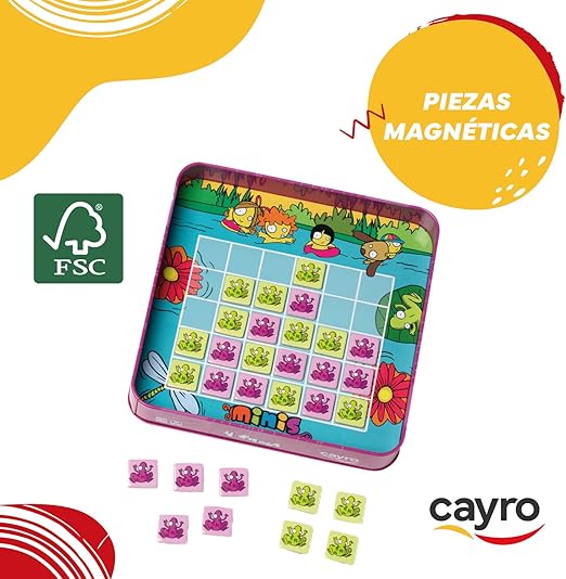 كايرو لعبة ‏ميني 4 ضفادع ماديرا‏ العاب لوحية Cayro