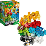 ليجو مكعبات بناء كلاسيكية بتصميم حيوانات مكعبات التركيب LEGO
