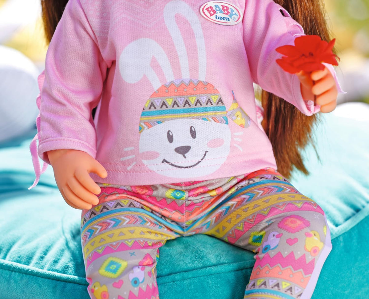 بيبي بورن زي بتصميم ارنب اكسسوارت الدمى Baby Born