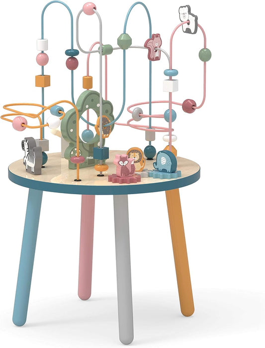 فيجا طاولة تعليمية خشبية مواليد تفاعلي VIGA