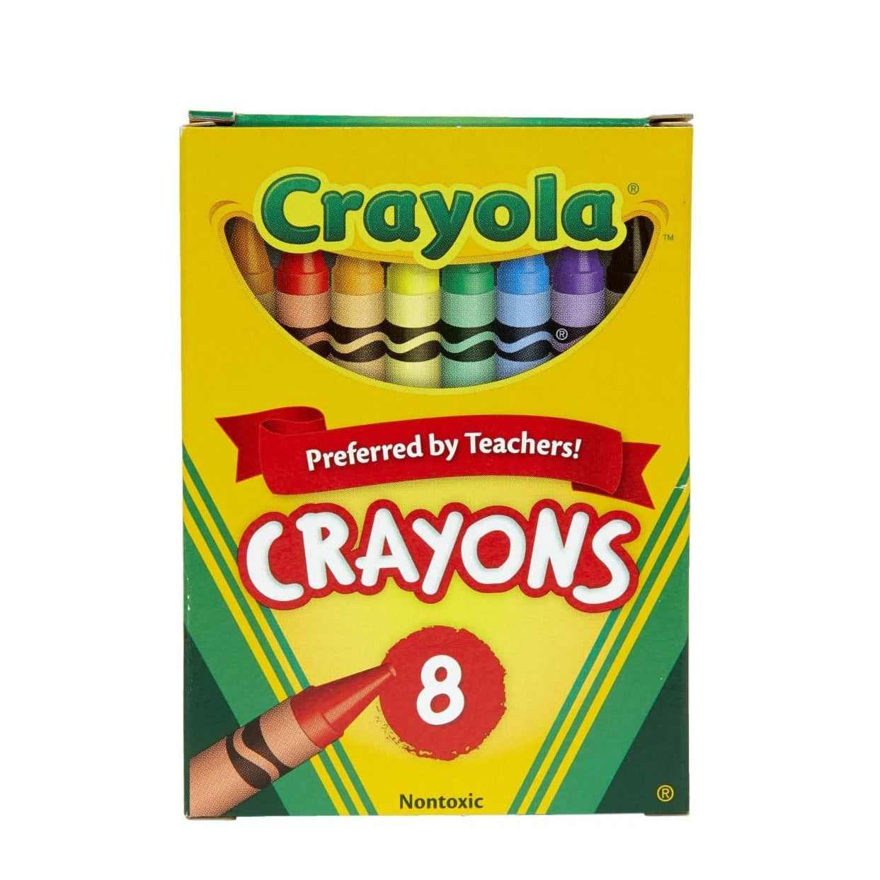 كرايولا أقلام تلوين كلاسيك 8 ألوان رسم و تلوين Crayola