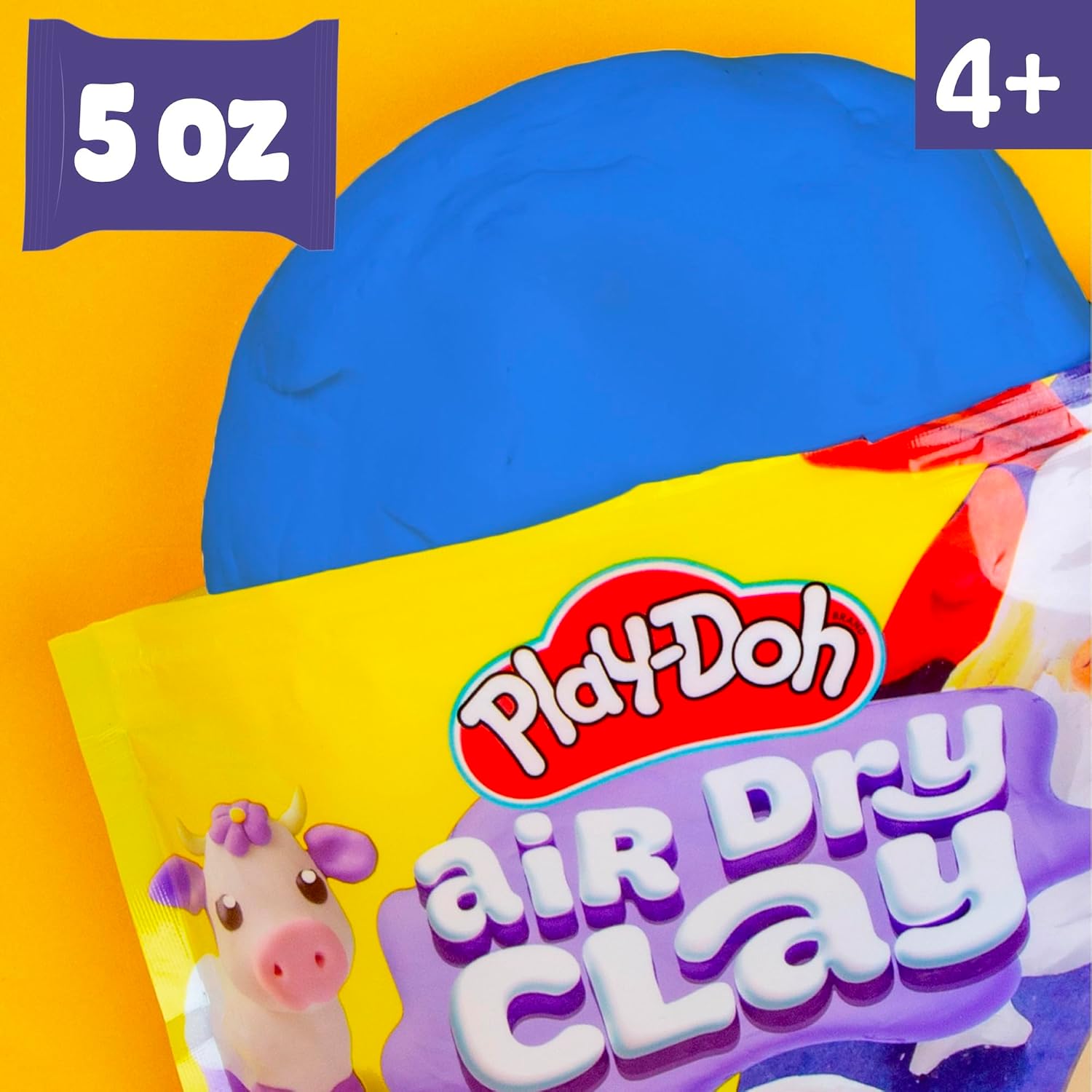 بلاي دوه آير دراي صلصال سريع الجفاف لون أزرق الصلصال والمعجون Play-Doh