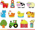 فيجا مكعبات ربط المزرعة العاب البزل VIGA