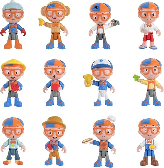 مجسمات بلبي اشكال متنوعه شخصيات كرتونية Blippi