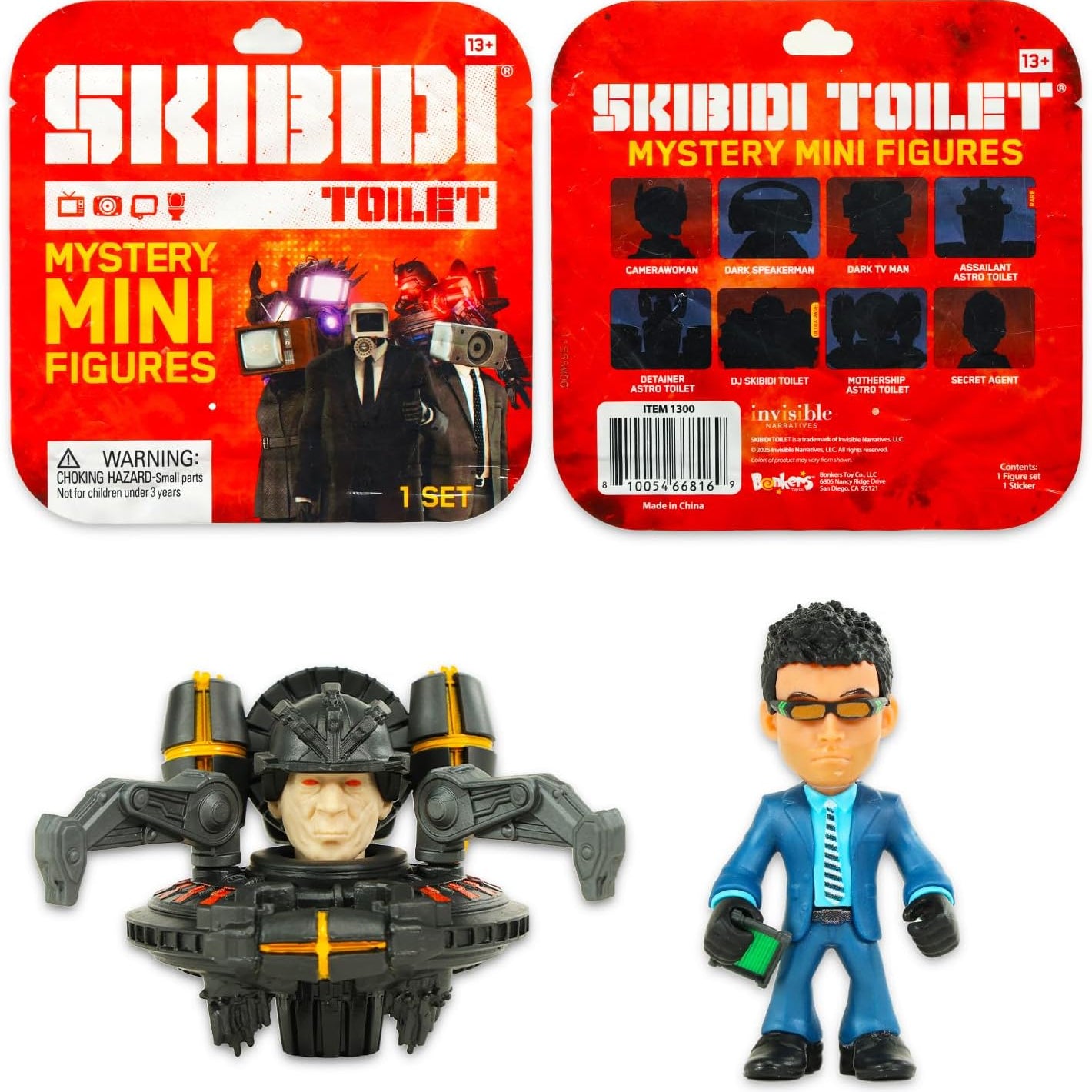سكيبيدي تويلت مجسم شخصيات سكيبيدي المصغرة 6 سم المجسمات Skibidi Toilet