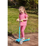 التعليم المبكر سكوتر زومر أزرق سكوتر 3 عجلات ELC