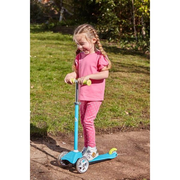 التعليم المبكر سكوتر زومر أزرق سكوتر 3 عجلات ELC