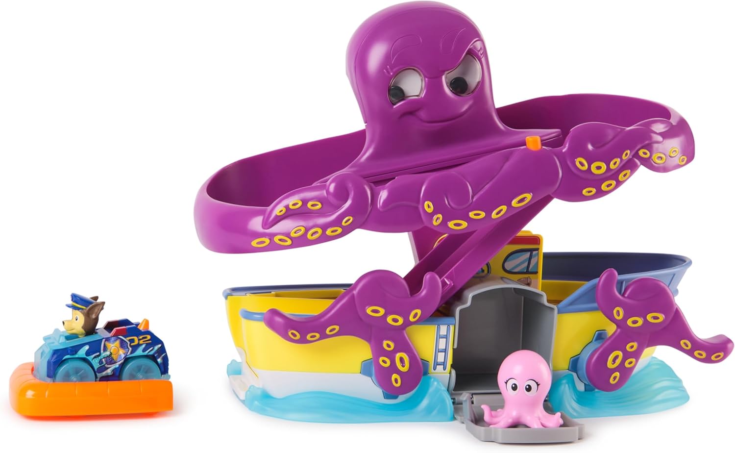 باو بترول اخطبوط مع مضمار سباق مركبات مع مسار Paw Patrol