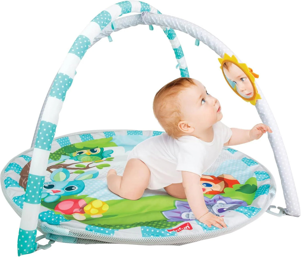 وين فن حصيرة الألعاب الرياضية وحفرة الكرات بساط للمواليد WinFun