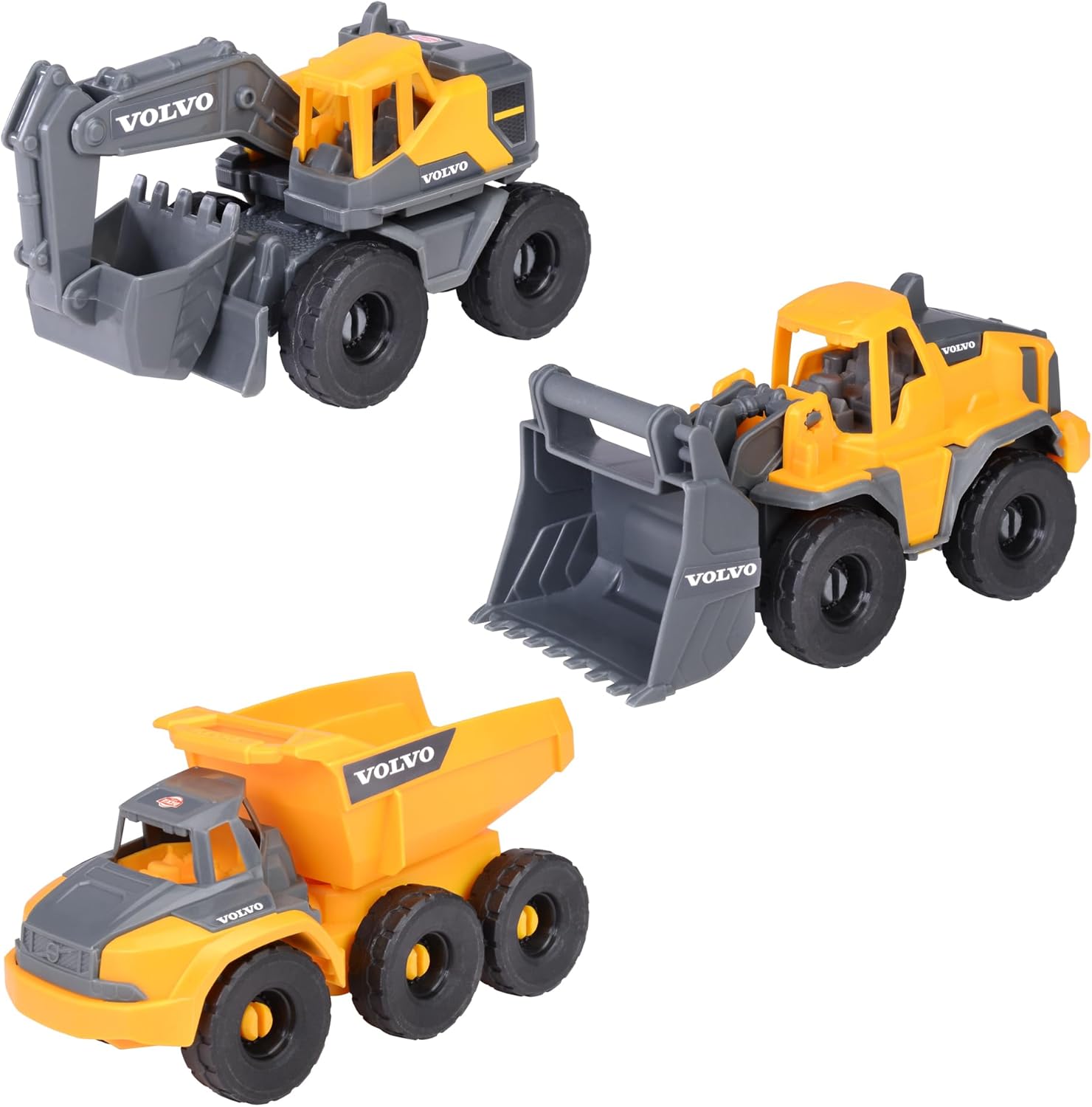 ديكي تويز مركبات موقع البناء فولفو المركبات المتنوعه Dickie Toys