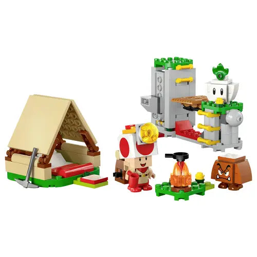 ليجو 72040 سوبر ماريو معسكر كابتن تود مكعبات التركيب LEGO