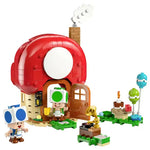 ليجو 72041 سوبر ماريو حفلة منزل الضفدع مكعبات التركيب LEGO