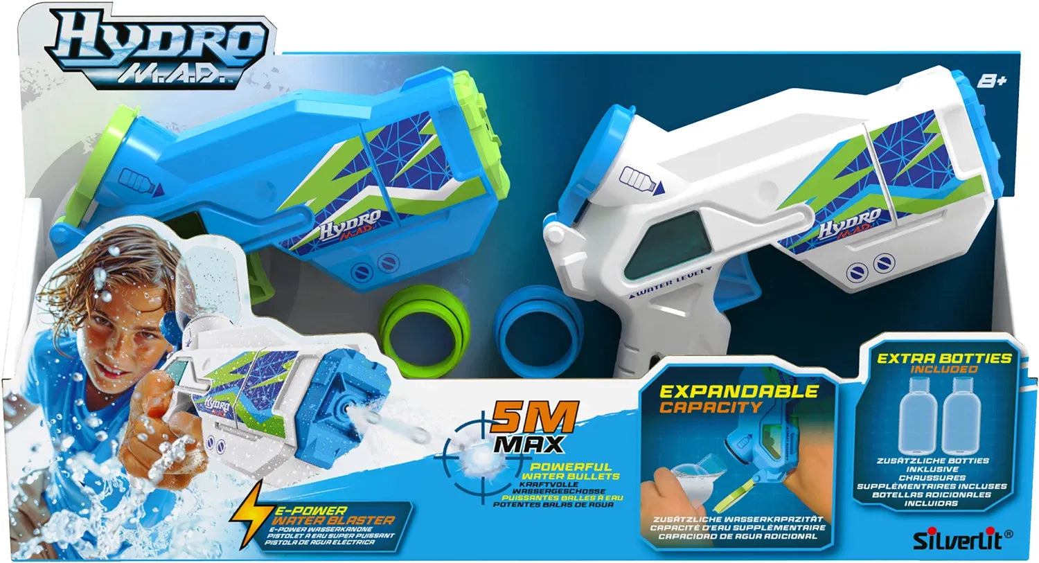 هايدرو ماد مسدس ماء قطعتين مسدسات الماء Hydro Mad